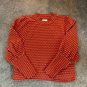 Madewell Puff sleeve sweatshirt